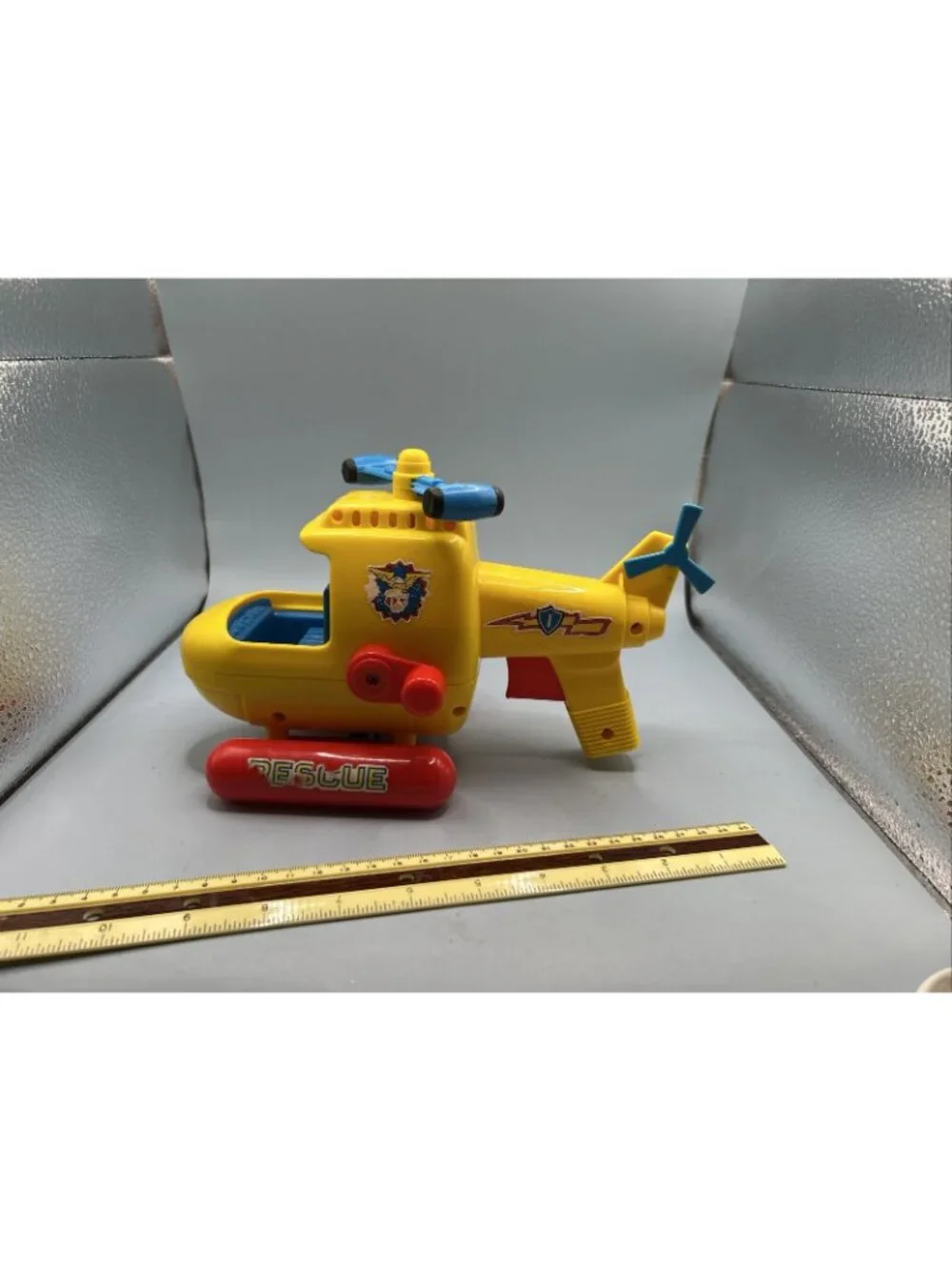 Vintage Sesame Street Rescue Helicopter with Magnet ILLCO